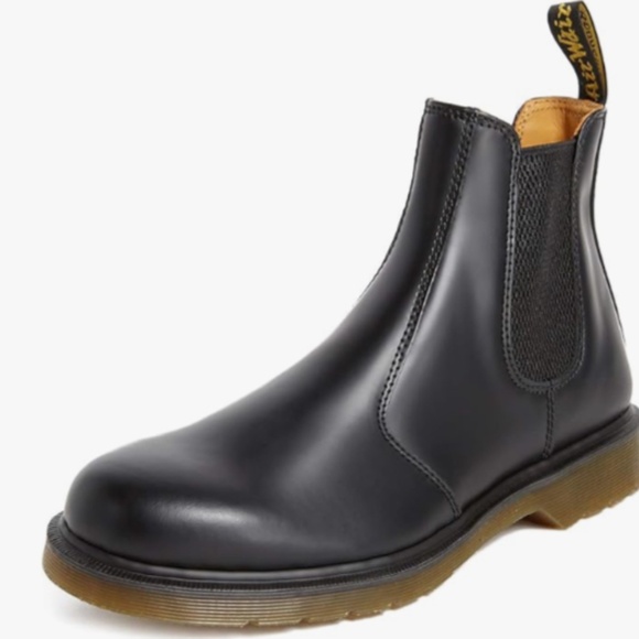Dr. Martens Smooth Black Leather 2976 Chelsea Boot, Men’s 6 Women’s 7 see descri - Picture 2 of 8